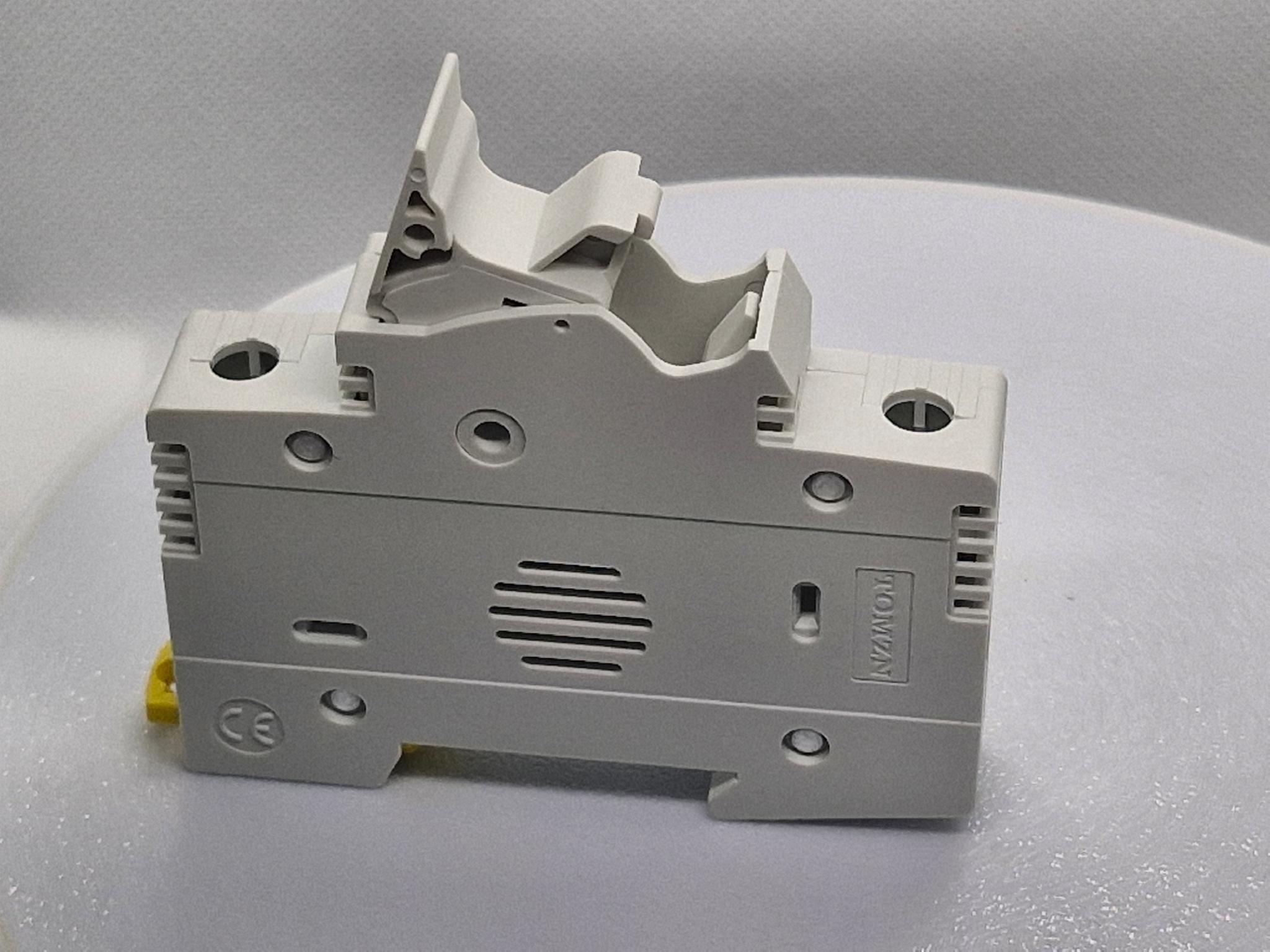 Тримач запобіжника TOMZN +1 32 А DC до 1000V однополюсний 1Р для сонячних панелей PV gPV TOPV-32 на DIN рейку 10x38 мм (98042728) - фото 10