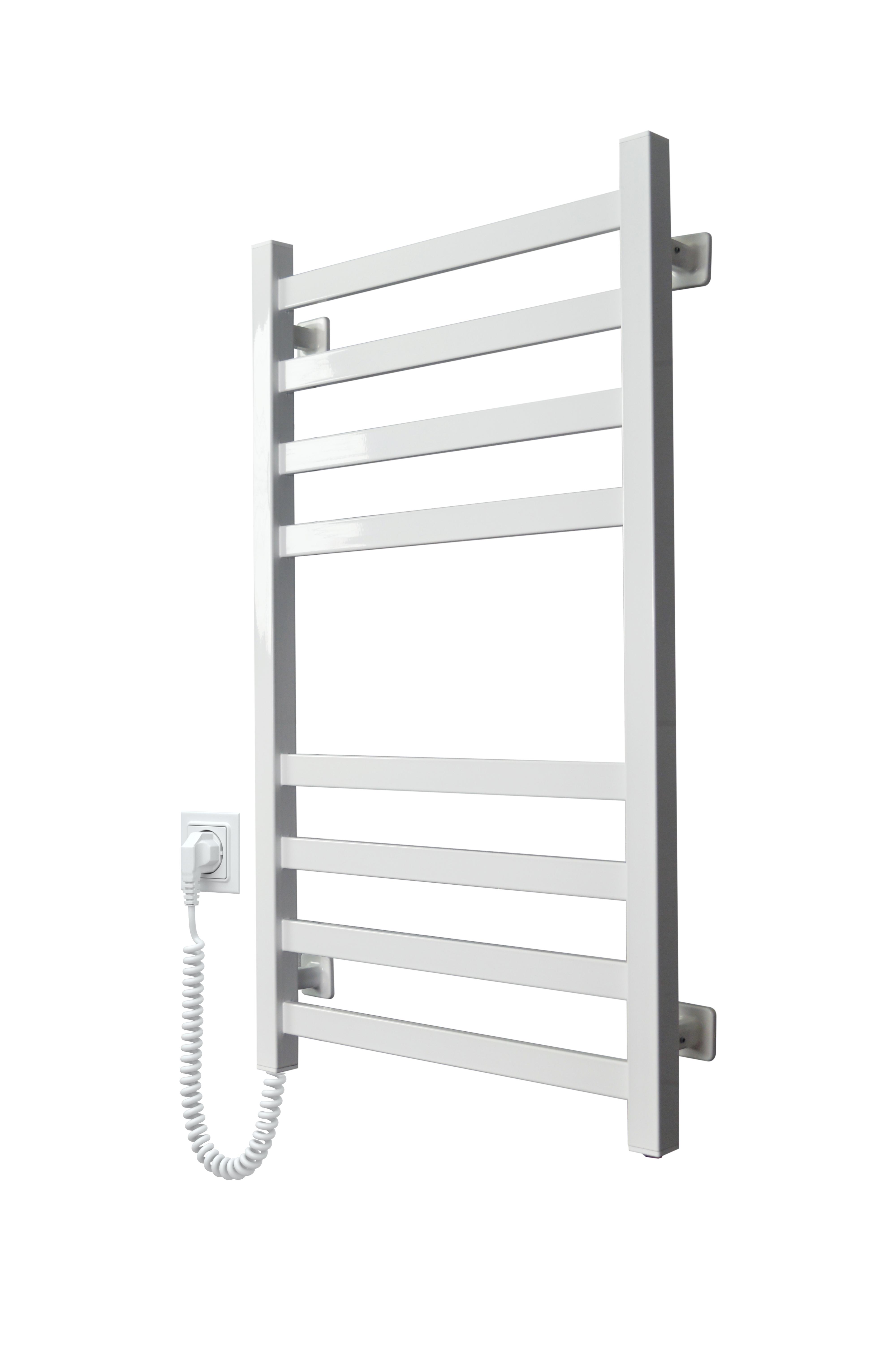 Полотенцесушитель электрический Domingo Axis 480x800 мм шнур слева Белый (12-174150-4880)