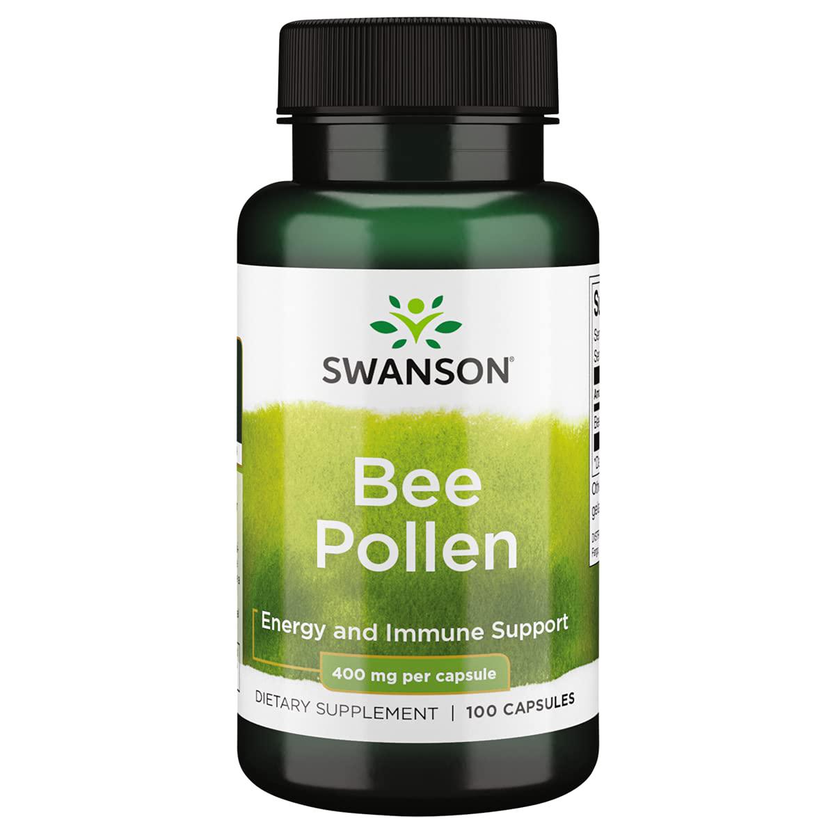 Пчелиная пыльца Swanson Bee Pollen 400 mg 100 Caps