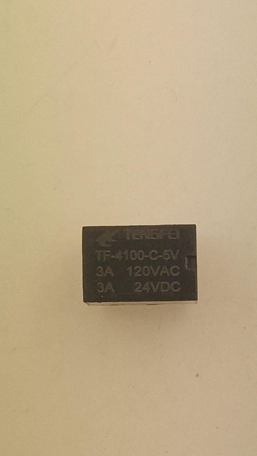 Реле TENGFEI TF-4100 5DC 3A 120VAC 15x10x12 (24373)