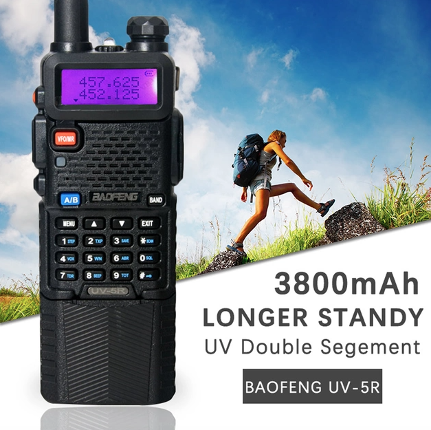 Радіостанція Baofeng UV-5R 8 Вт та посилений акумулятор 3800 mAh (UV-5R-8W+BL5L) - фото 8