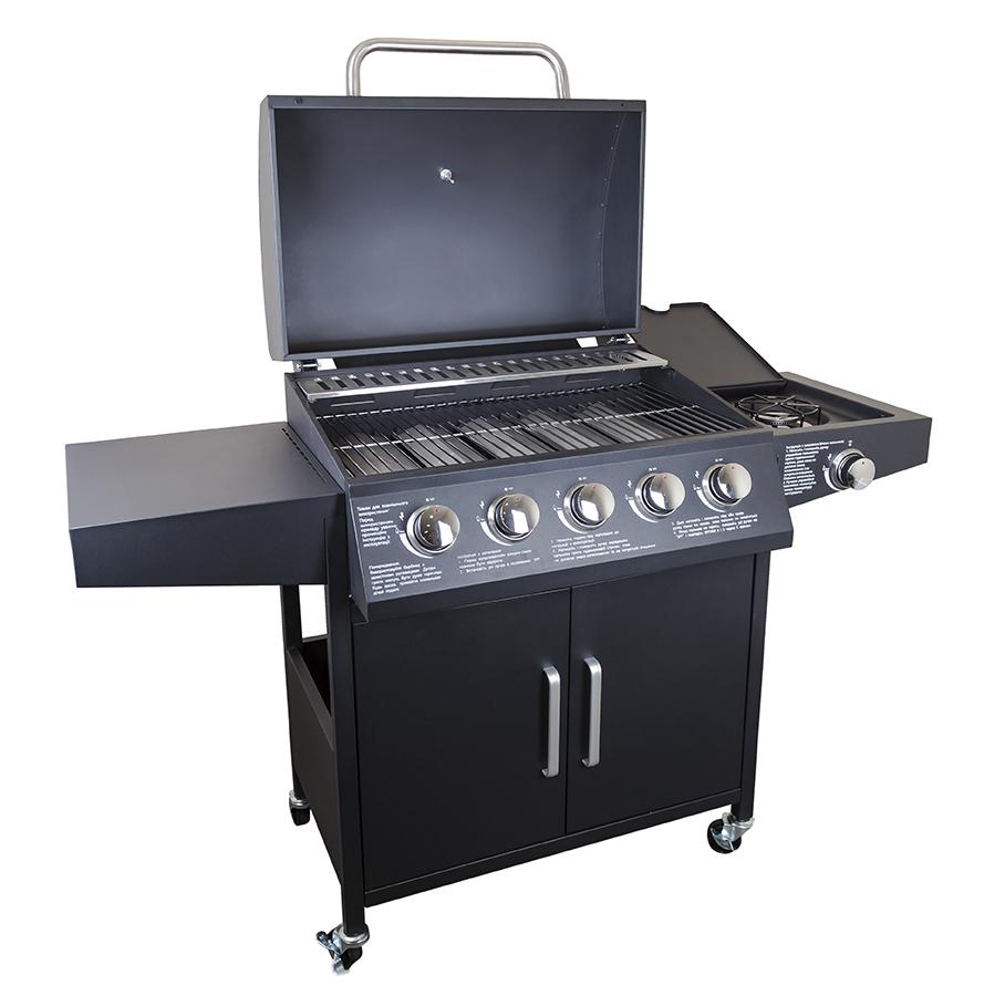 Гриль-барбекю газовий Levistella Gas Grill Max GLV200305W Чорний (14-16-LVS3352)