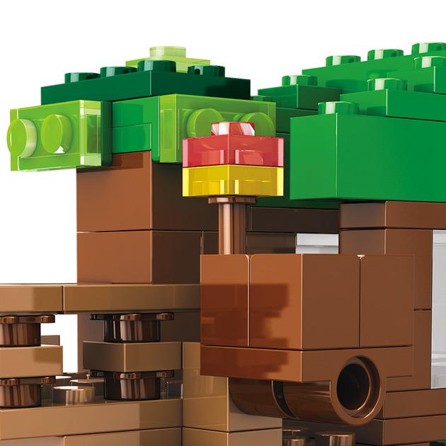 Конструктор Майнкрафт My World Дом на дереве с персонажами 178 дет. - фото 4 Конструктор Майнкрафт My World Дом на дереве с персонажами 178 дет. - фото 4