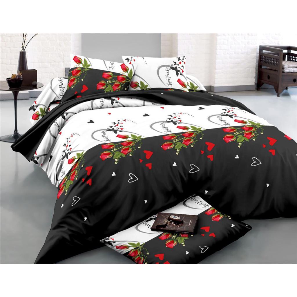 Комплект постельного белья MirSon 22-1301-1 Felicity Сатин 220х240 см (2200004105215)