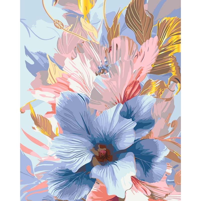 Картина по номерам ART CRAFT Нежный гибискус 40х50 см Art (13081-AC)