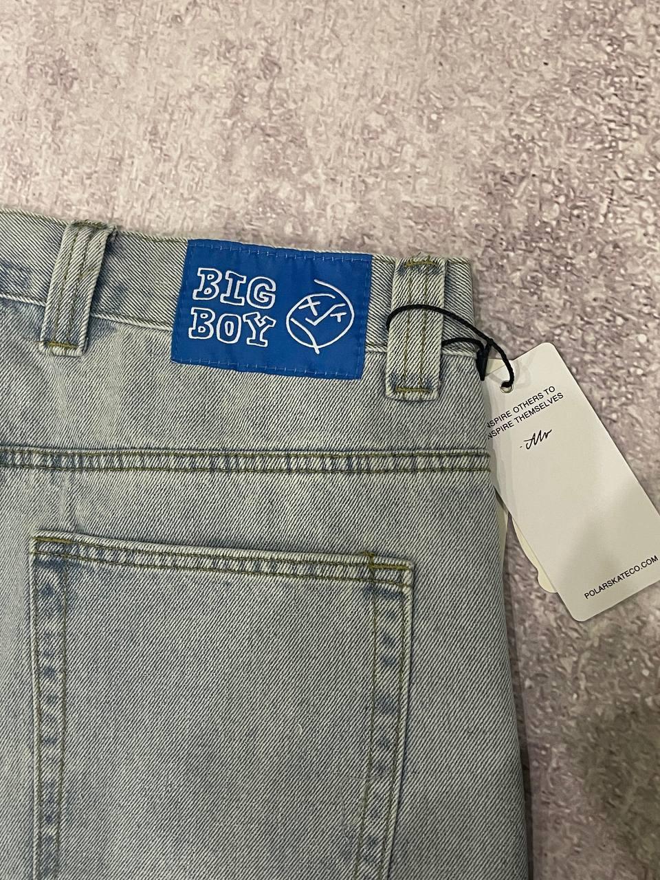 Джинсы мужские big boy jeans polar skate co р. 30 Голубой - фото 6