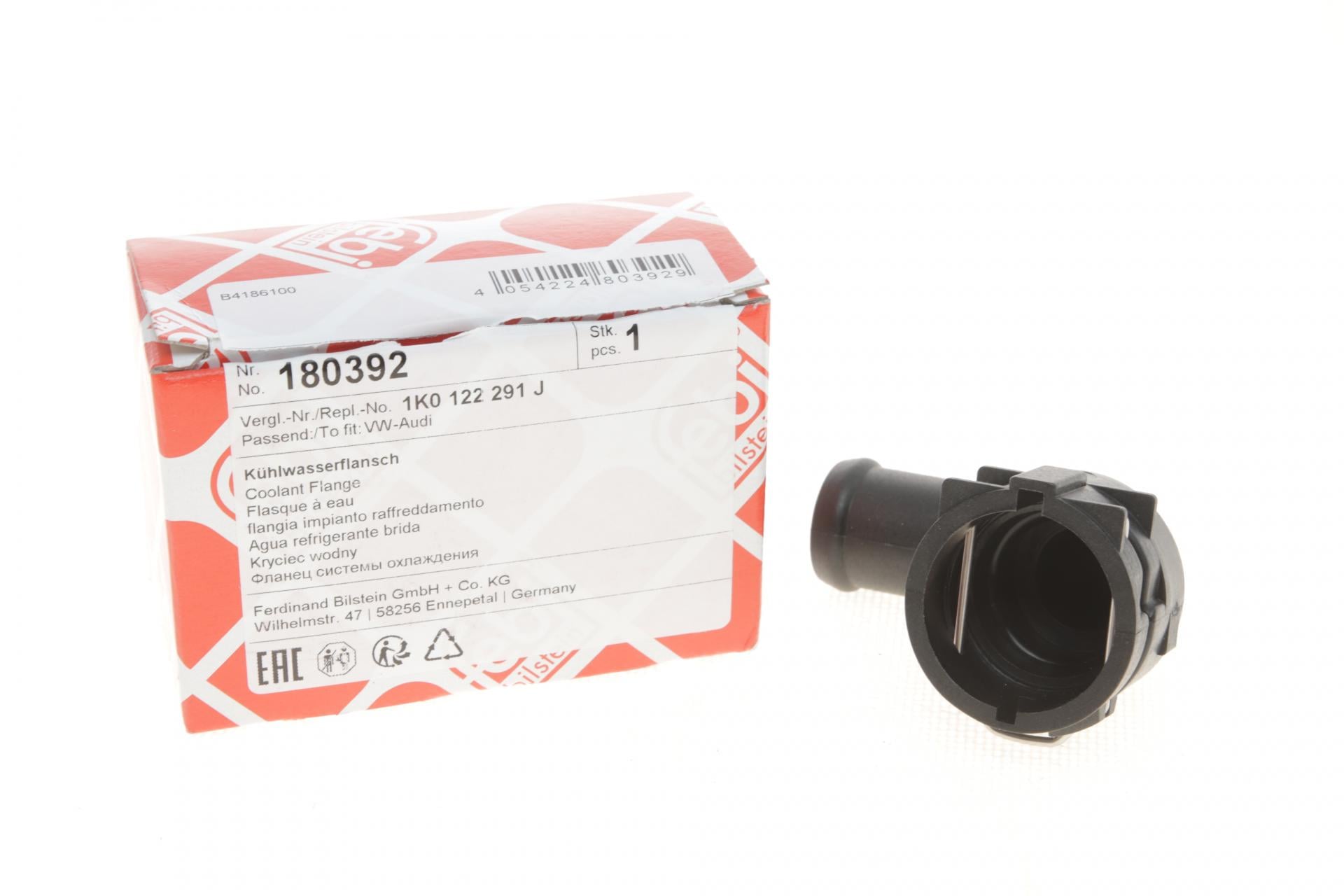 Фланец системы охлаждения FEBI BILSTEIN для VW Caddy III 1.4/1.6TDI/1.9TDI/2.0TDI 04-15 180392