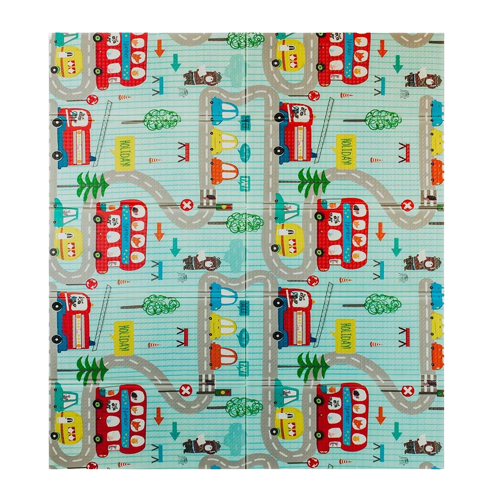 Розвиваючий термокилимок Poppet Транспорт/Зоольотчики ігровий дитячий 180х200х1 см (10017018) Розвиваючий термокилимок Poppet Транспорт/Зоольотчики ігровий дитячий 180х200х1 см (10017018)