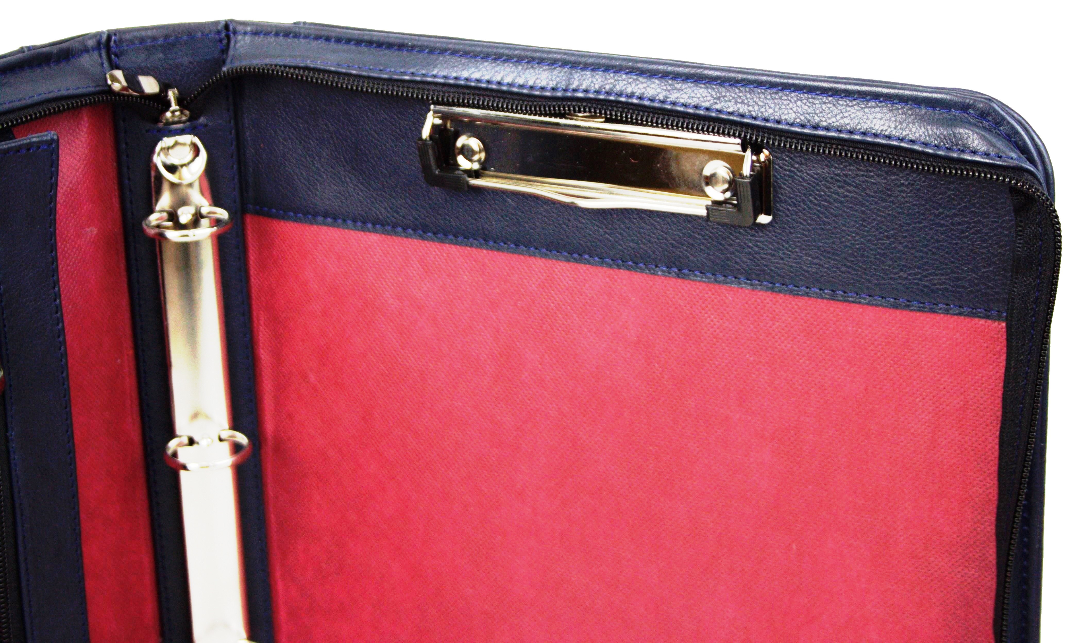 Папка деловая Portfolio для документов кожаная Синий (Port1003 navy) - фото 4 Папка деловая Portfolio для документов кожаная Синий (Port1003 navy) - фото 4