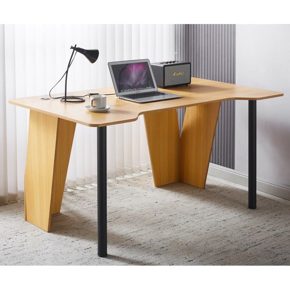 Комп'ютерний стіл Bonro B-11 геймерський ігровий 150 см Коричневий (42401143)