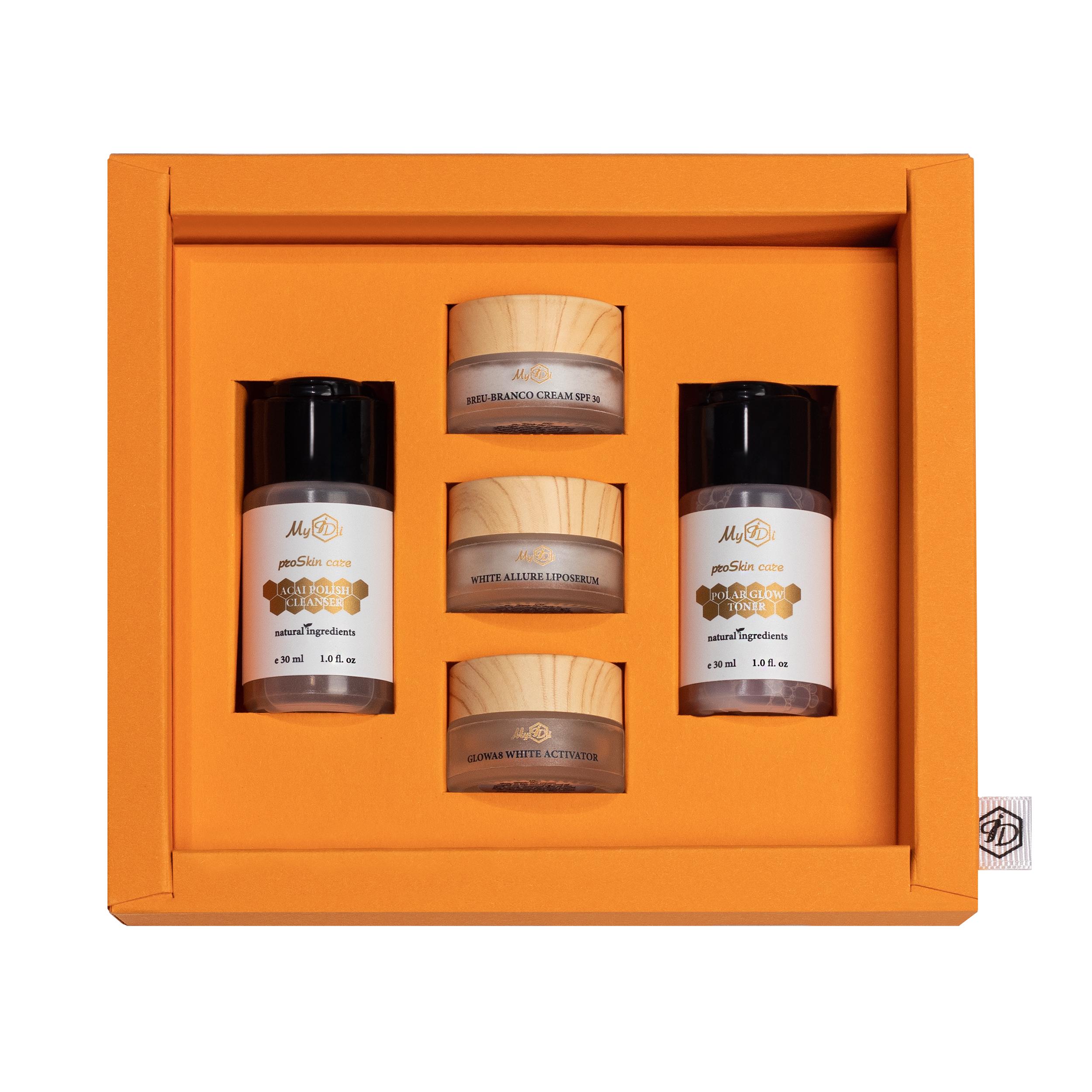 Осветляющий набор для лица MyIDi LIPO-ILLUMINAS 75 мл (8034063460893) Осветляющий набор для лица MyIDi LIPO-ILLUMINAS 75 мл (8034063460893)