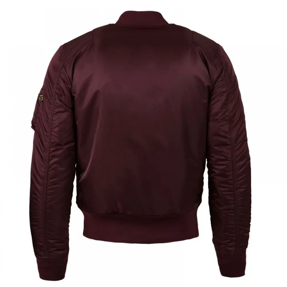 Бомбер Alpha Industries MA-1 Slim Fit Flight Jacket M Maroon (MJM44530C1MM) - фото 2