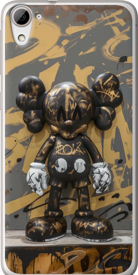 Чехол на HTC Desire 826 dual sim Bronze kaws (6097u-312-42517)