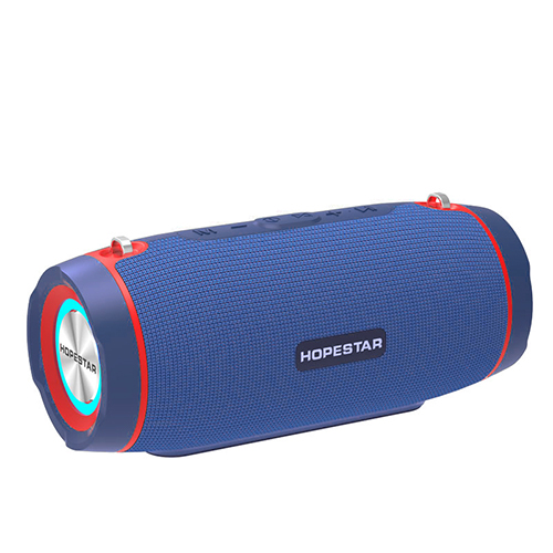 Портативная Bluetooth колонка Hopestar H45 Party с подсветкой Синий