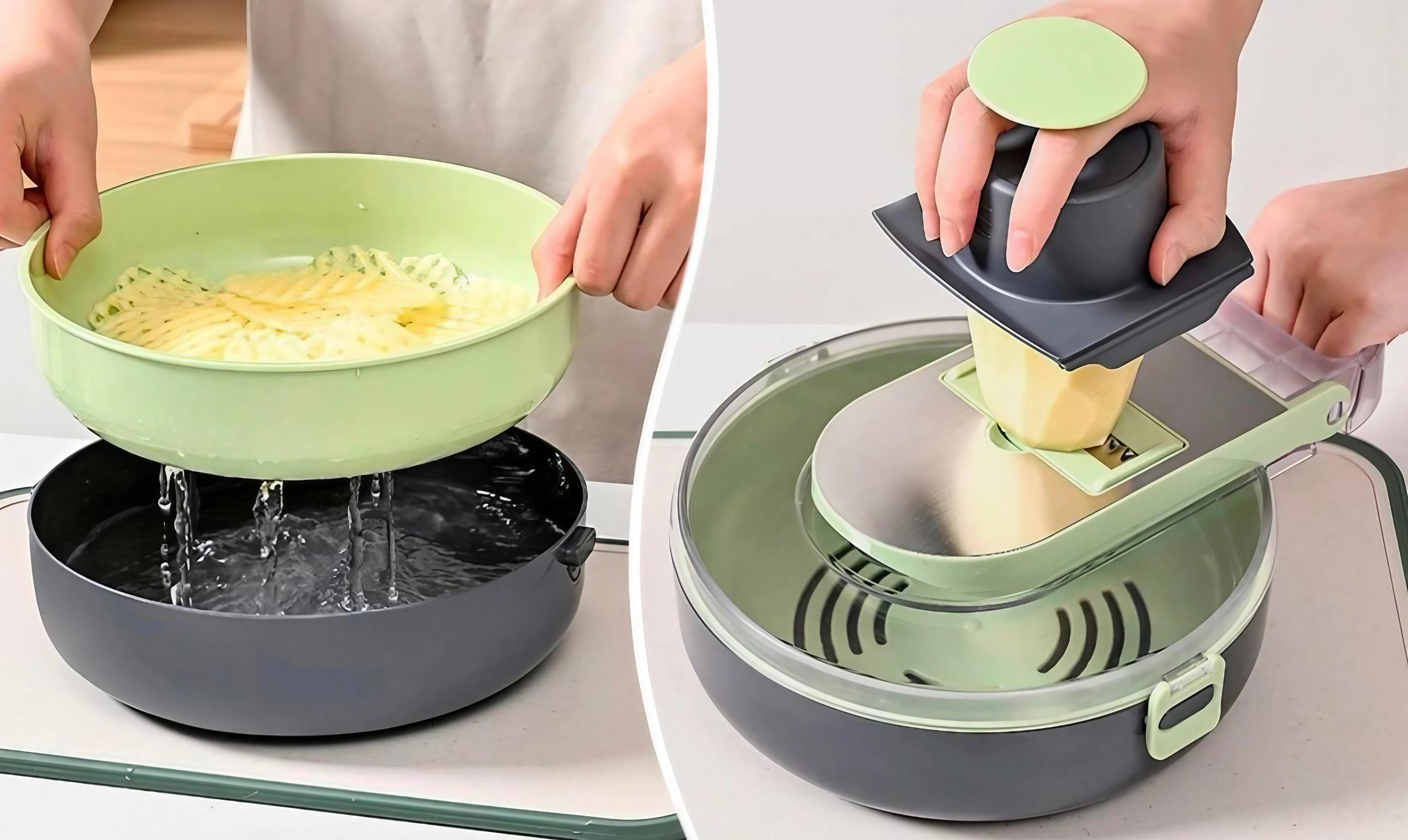 Овочерізка Vegetable cutting strainer (AND -3781) - фото 6 Овочерізка Vegetable cutting strainer (AND -3781) - фото 6