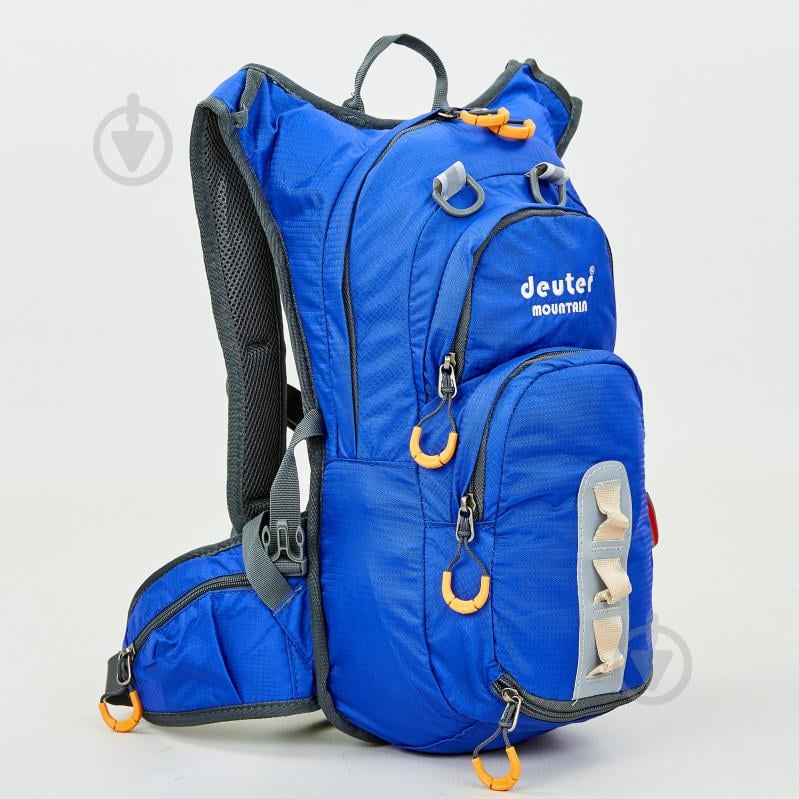 Рюкзак спортивный с жесткой спинкой planeta-sport DTR V-15л GA-802 43х20х15см Синий
