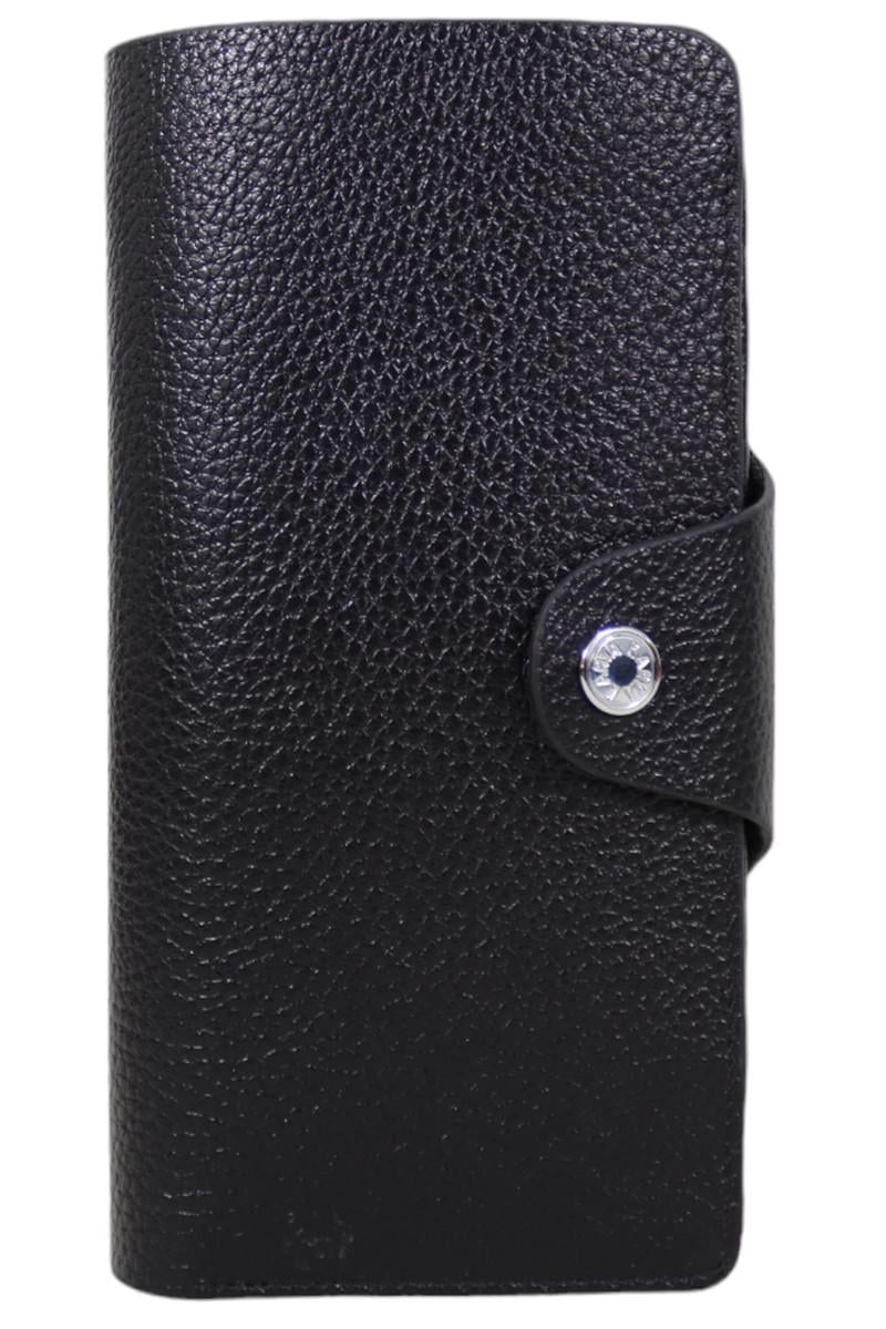 Портмоне мужское из натуральной кожи Karya 1122-45 Черный (2732626943)