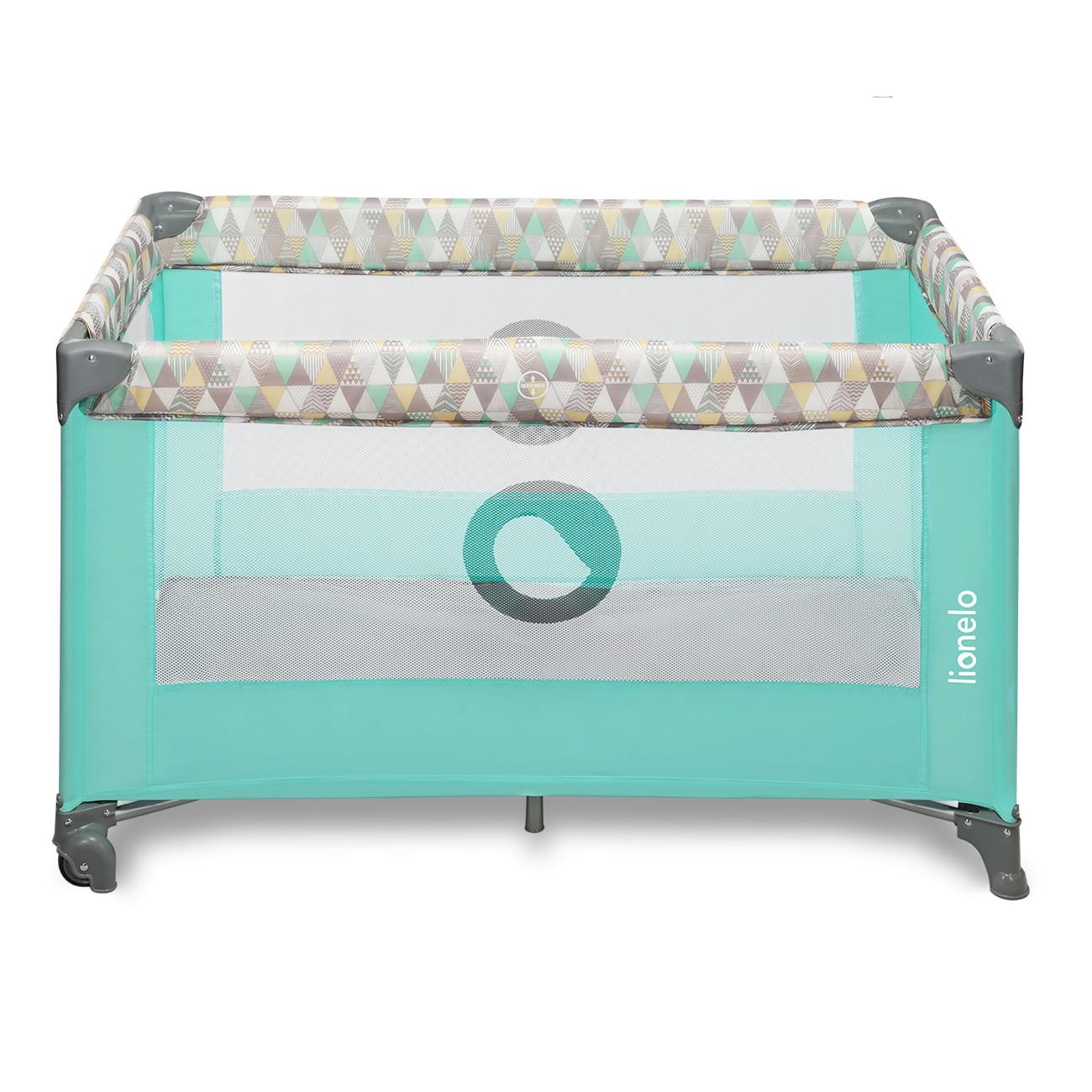 Манеж Lionelo Stefi Green/Mint/Multicolor - фото 2