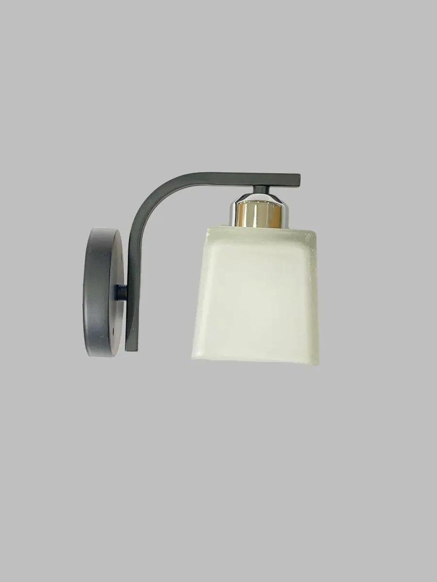 Бра настінне Valeso B-6940B/1 60W Чорний/Хром (28687752)