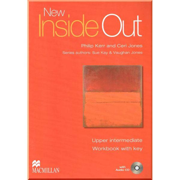 Книга Philip Kerr/Ceri Jones "New Inside Out Upper-Intermediate Workbook with key and Audio CD" (ISBN:9780230009233)