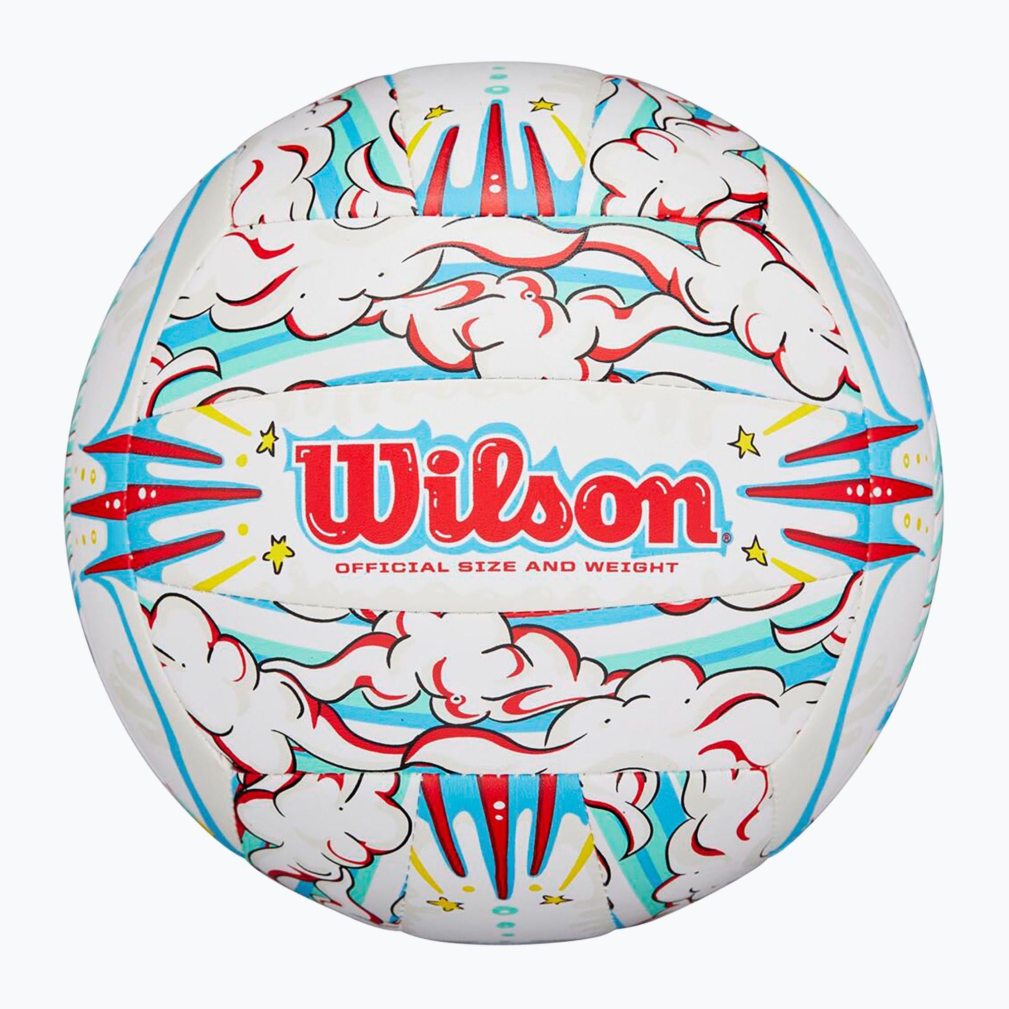 М'яч волейбольний Wilson GRAFFITI PEACE VB White/Blue OF (WV4008302XBOF 5) М'яч волейбольний Wilson GRAFFITI PEACE VB White/Blue OF (WV4008302XBOF 5)