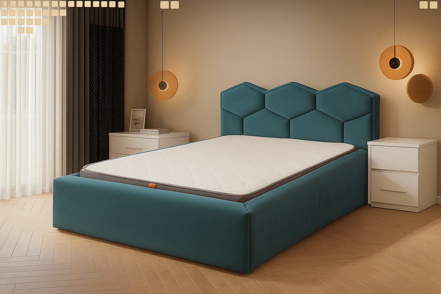 Ліжко Allure Олівер СМТ Cervo 12 180х200 см - фото 3 Ліжко Allure Олівер СМТ Cervo 12 180х200 см - фото 3