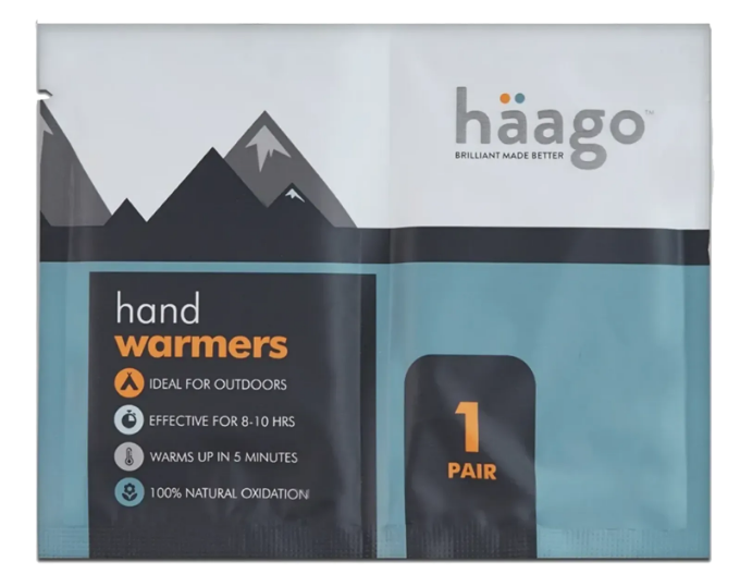 Грелки для рук HAAGO одноразовые термохимические 20 шт. (29342161)