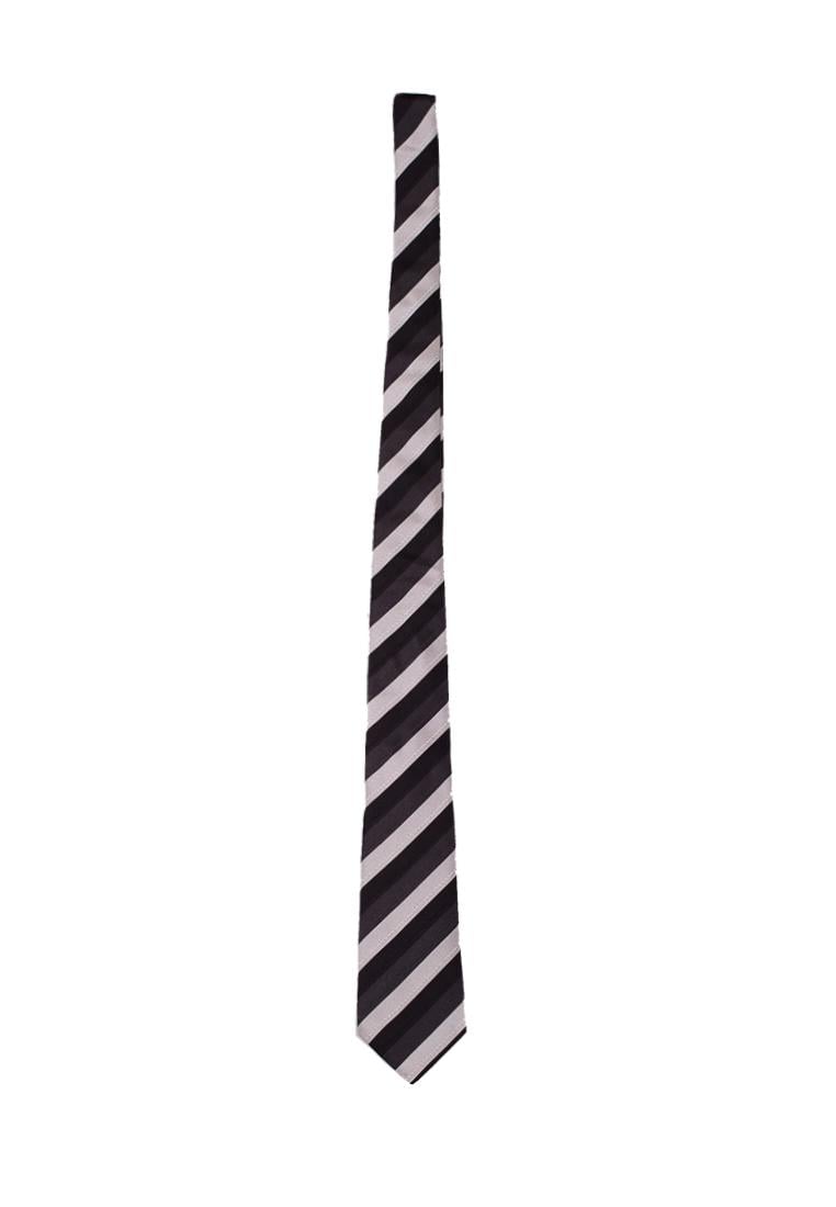 Краватка чоловіча Moschino Чорно-сірий (55001-4)