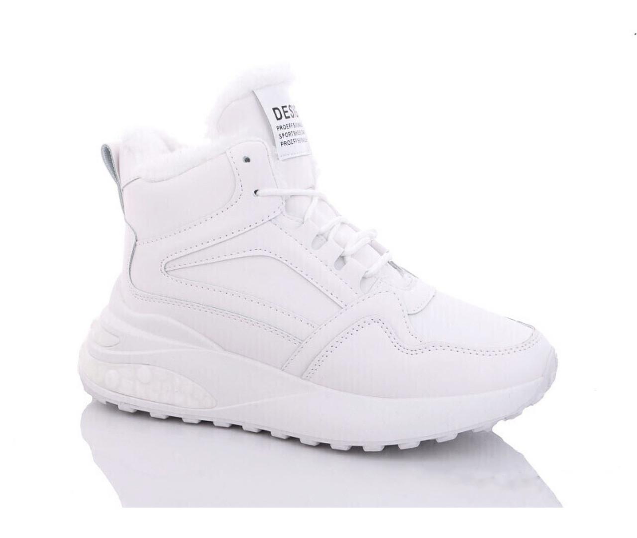 Ботинки зимние женские Jiao Li Mei F11334/38 р. 38 Белый