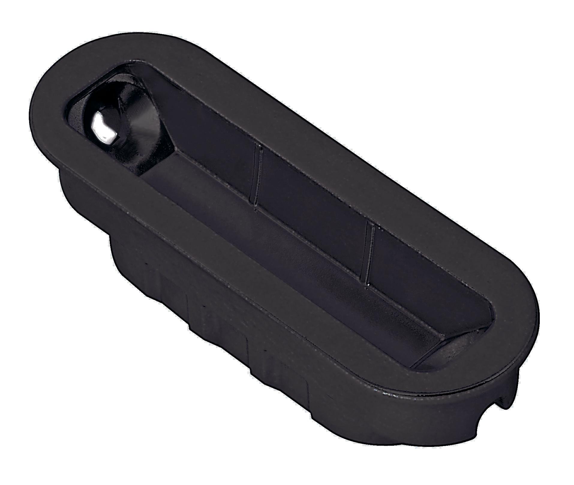 Ответная планка MINIMAL для магнитного замка AGB Polaris Черный (B02402.05.93)