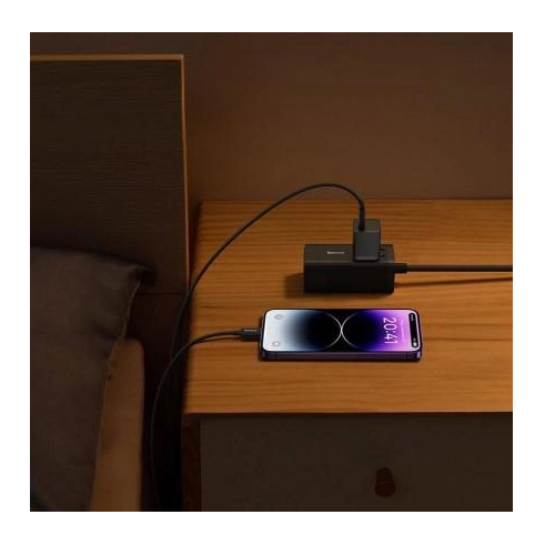 Зарядний пристрій мережевий Baseus CCGN070401 GaN5 Fast Charger 1C 30W Black (11759818) - фото 3
