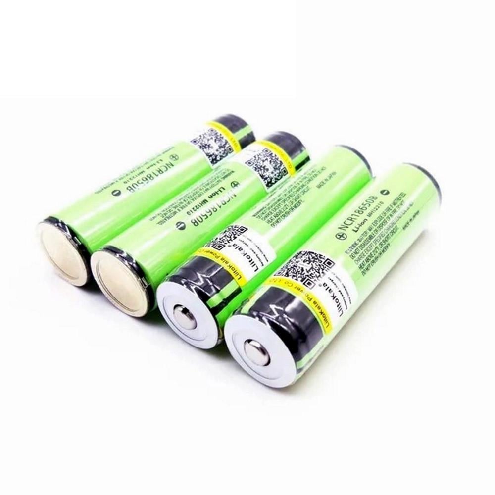 Акумулятори Liitokala 18650 3,7V Li-ion 3400 mAh з опуклим контактом плюс для павербанків/ліхтарів (14277955) - фото 7