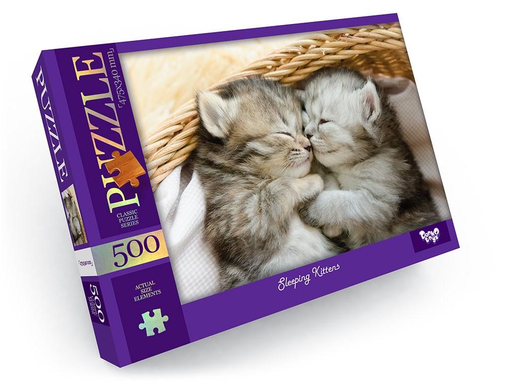 Пазлы детские Sleeping Kittens 475х340 мм 500 эл.