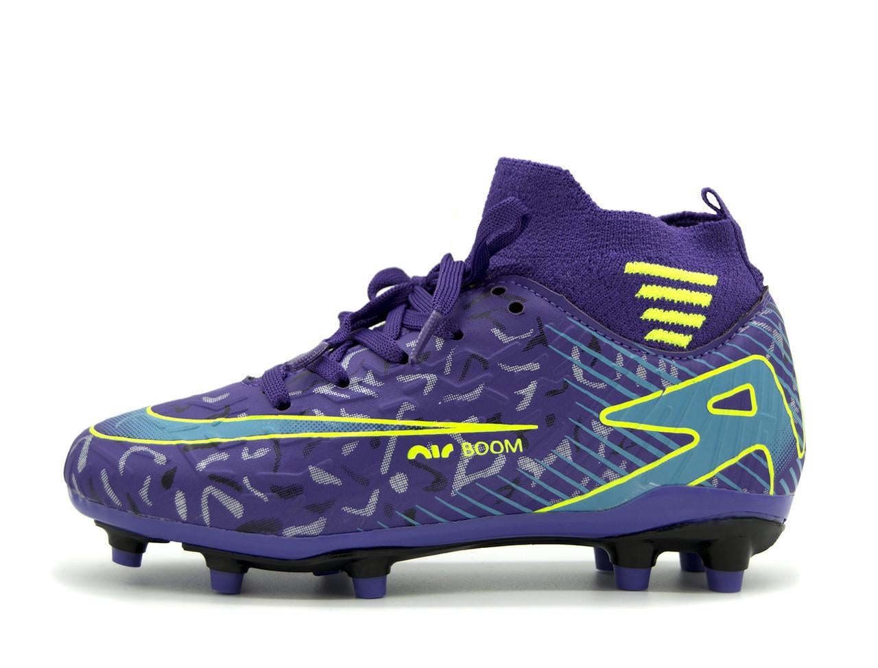 Бутсы для детей TWINGO KRA595 с манжетой р. 34 22 см Фиолетовый (2672902979)