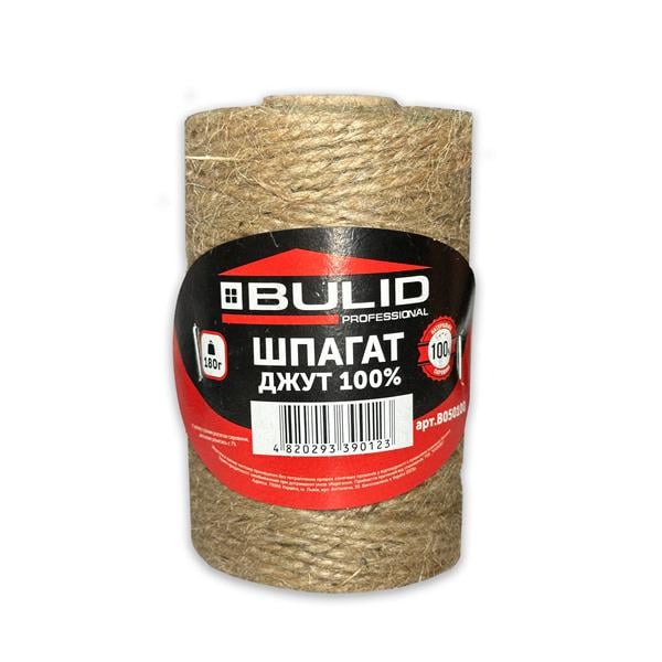 Шпагат джутовый Bulid 180 г (2661966351)