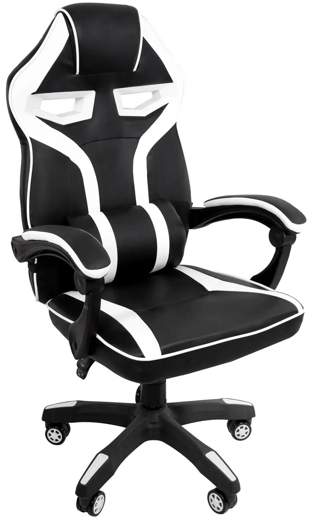 Кресло геймерское Bonro B827 Белый/Черный (SI-B827W) Кресло геймерское Bonro B827 Белый/Черный (SI-B827W)