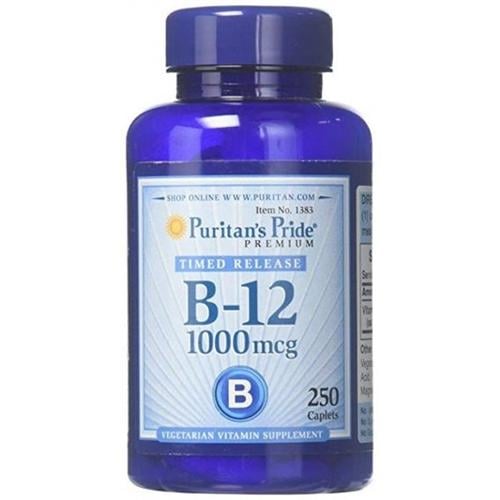 Метилкобаламін Puritan's Pride Vitamin B-12 1000 mcg 250 Caplets