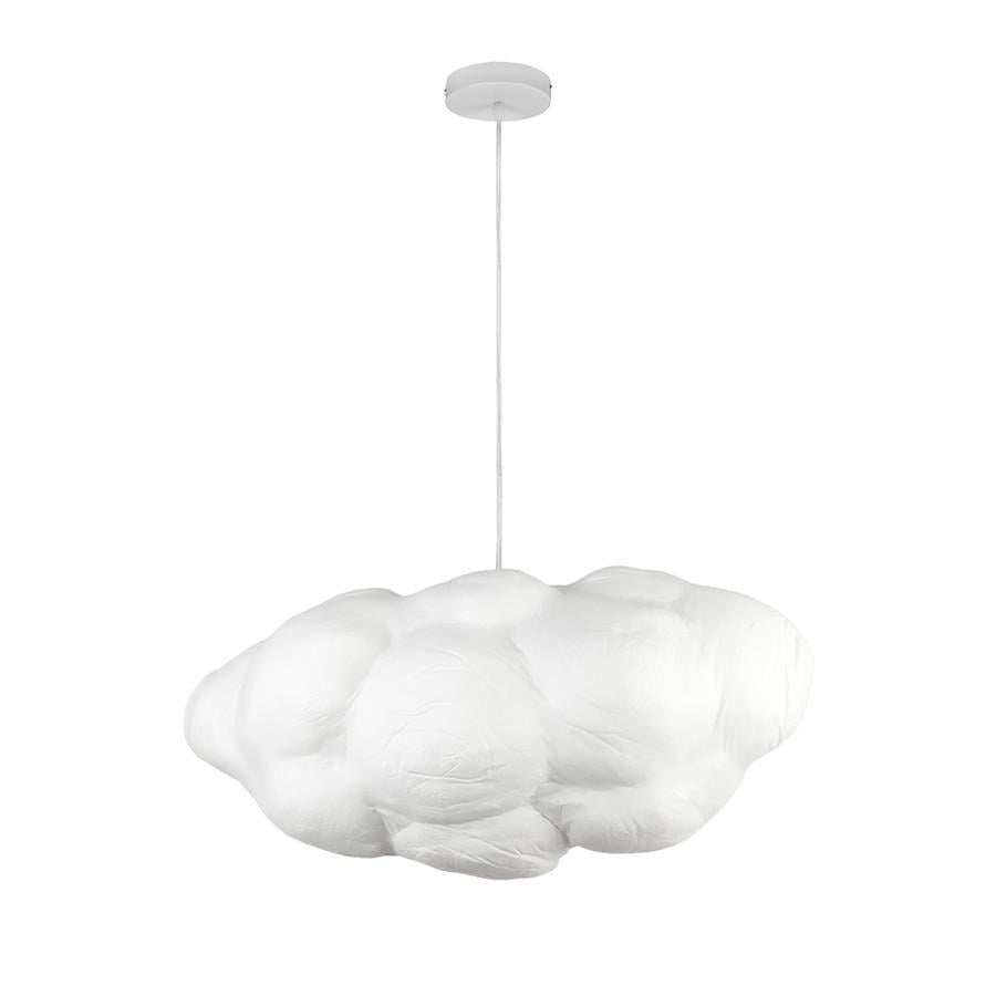 Світильник підвісний Levistella 8058001-1 600 WH плафон Хмара на дві лампи Білий (2690342161)