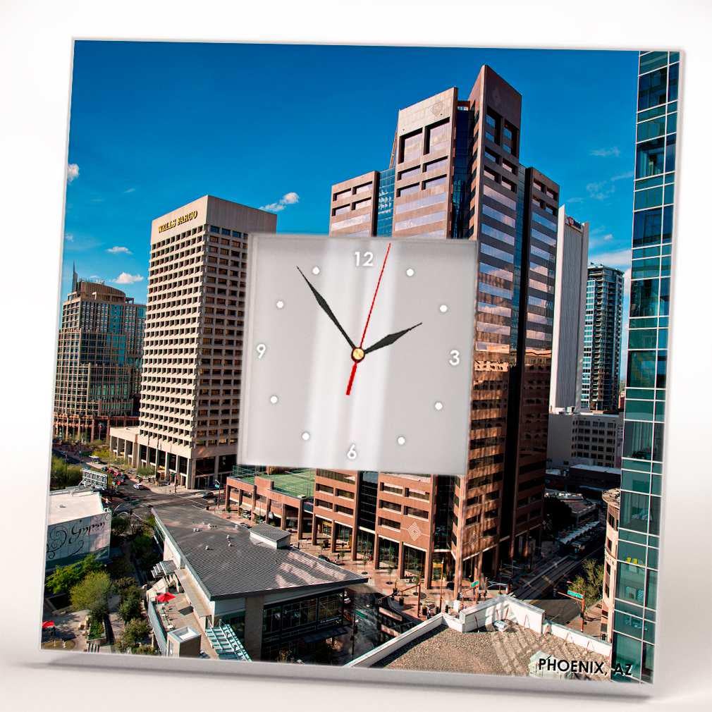 Часы настенные для дачи WonderCloud Феникс 260x260 мм (C04012)