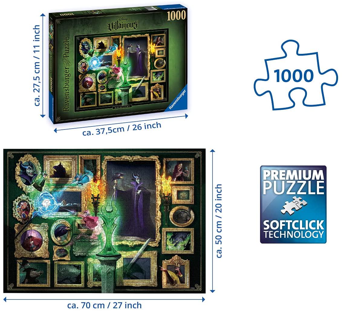 Пазл Ravensburger Puzzle Villainous Maleficent (1463783813) - фото 3