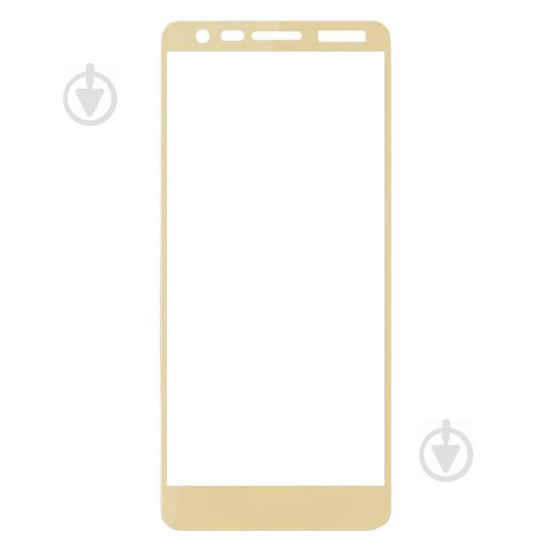 Захисне скло Walker 3D Side Glue для Nokia 3.1 (технічна упаковка) Gold (arbc7958)