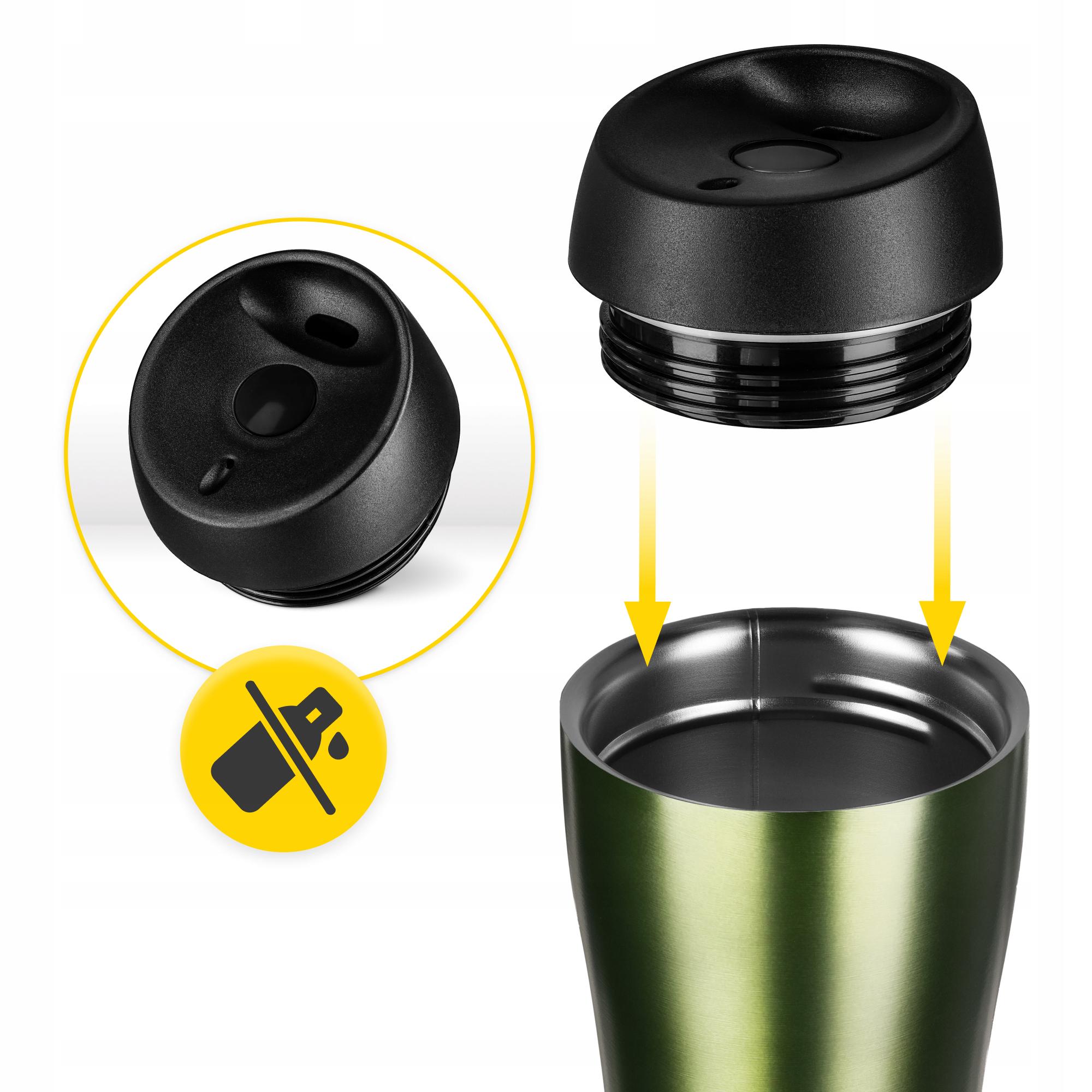 Термокружка Mountain Goat Travel 0,38 л Green (P-5905973406949) - фото 2