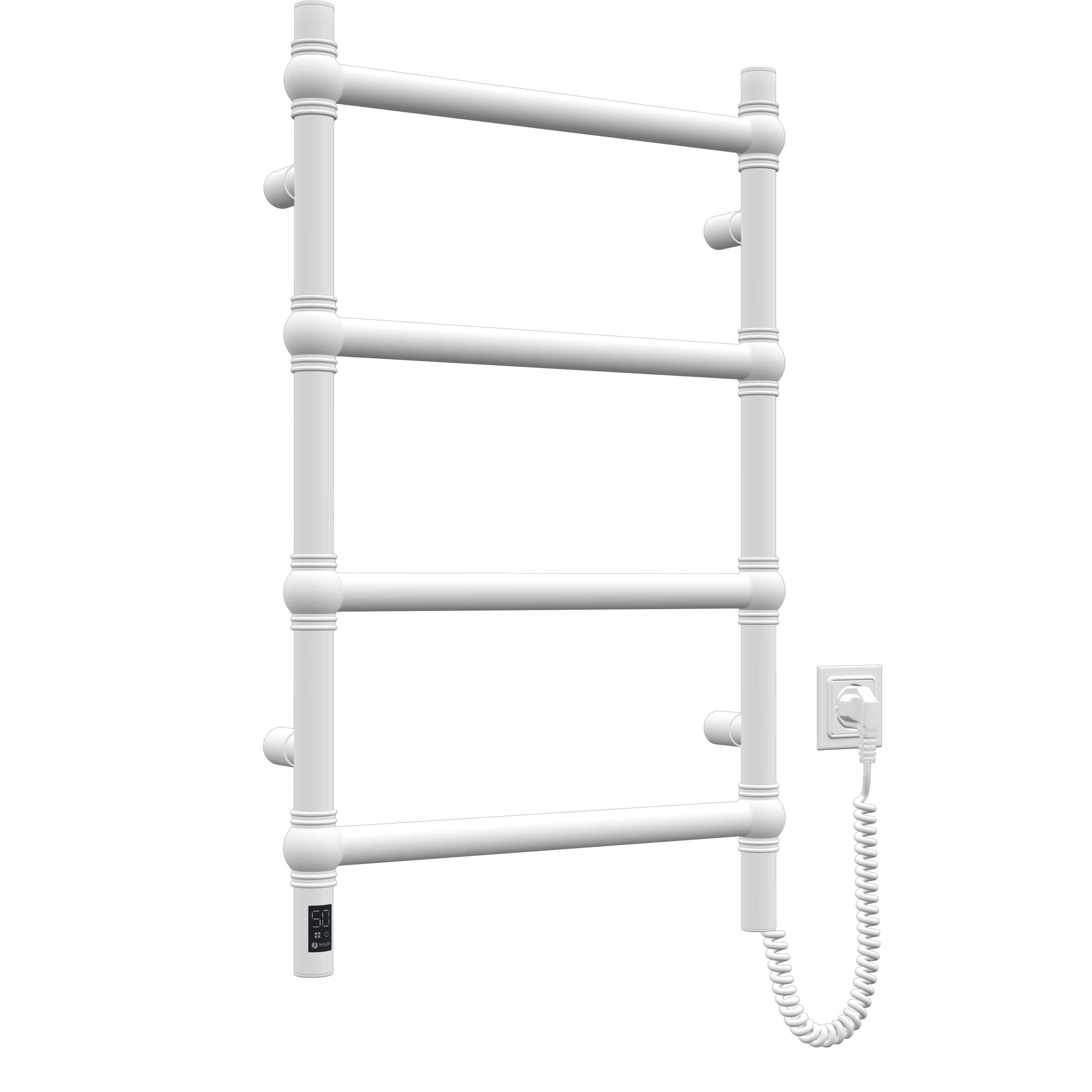 Рушникосушарка електрична NAVIN Retro Sensor права 500х800 мм Білий оксамит (S10-140033-5080)