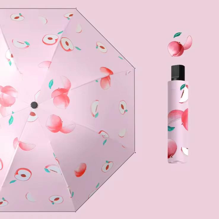 Зонт складной автомат Peaches 8 спиц купол 96 см (30234) - фото 2 Зонт складной автомат Peaches 8 спиц купол 96 см (30234) - фото 2