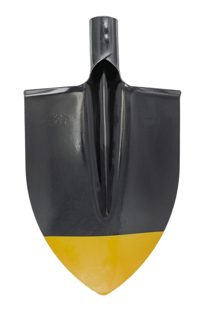 Лопата штикова MasterTool 220х300х390 мм Чорно-жовтий (14-6254)