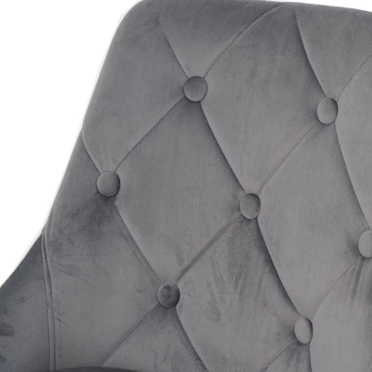 Стул кухонный Intarsio Alfie Черный/Серый (13768599) - фото 9 Стул кухонный Intarsio Alfie Черный/Серый (13768599) - фото 9