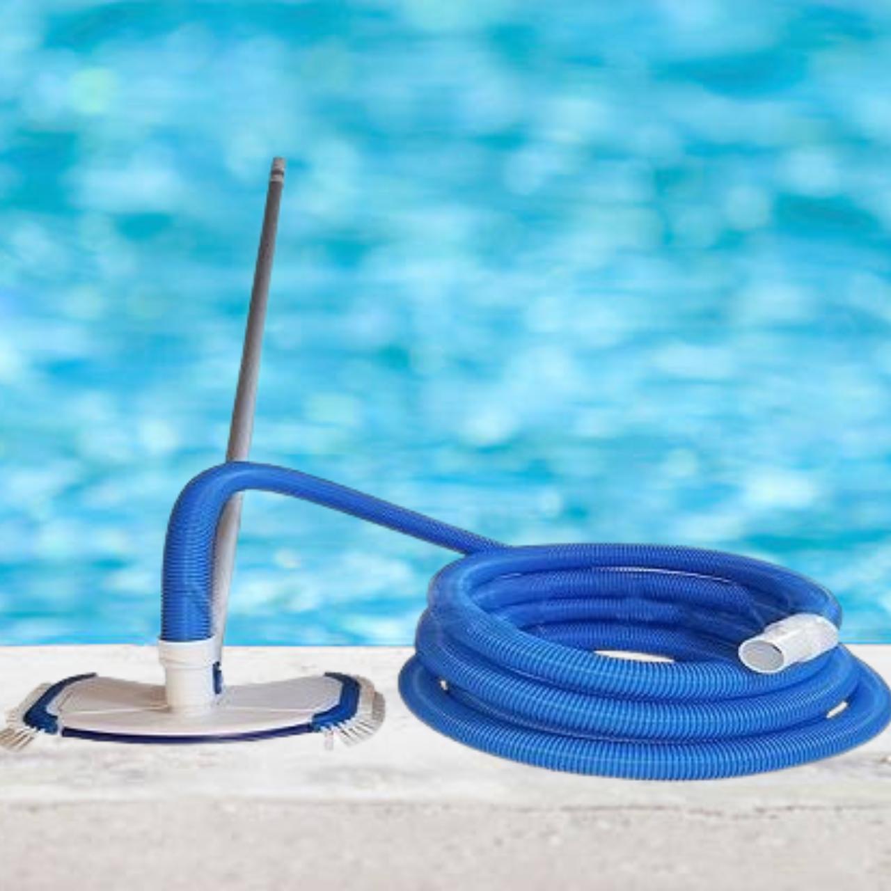 Пылесос ручной вакуумный для бассейна с шлангом 10,5 м (12314)