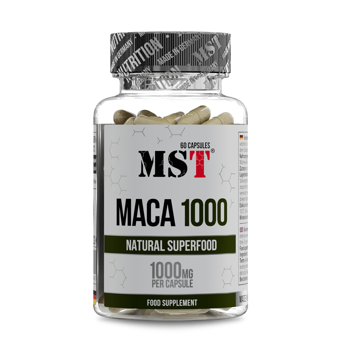 Мака MST Maca 1000 мг 60 caps (MS-16441)
