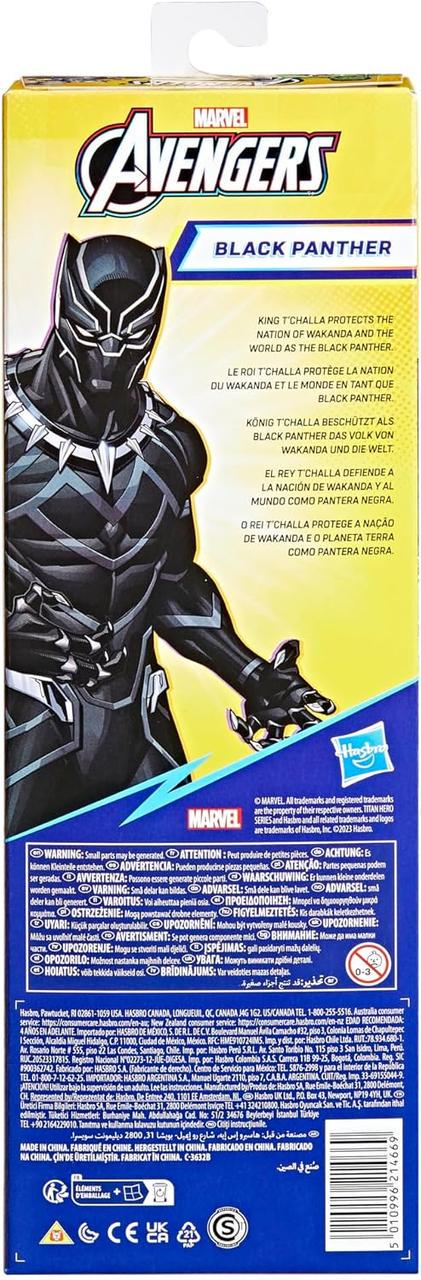 Игровая фигурка Hasbro Marvel Черный Пантера 30 см (E7876) - фото 5 Игровая фигурка Hasbro Marvel Черный Пантера 30 см (E7876) - фото 5