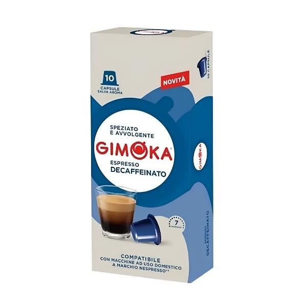 Кофе в капсулах Gimoka Nespresso Decaffeinato 10 шт. (11315)